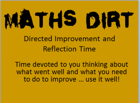 Y13 Maths Dirt | George Abbot School